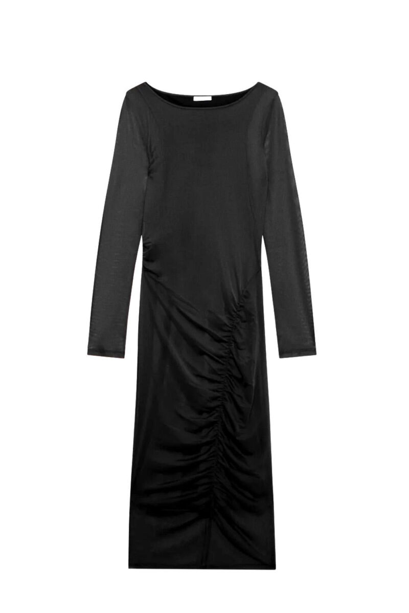 avlani Women's Printed Tulle Dress – Elegant & Lightweight