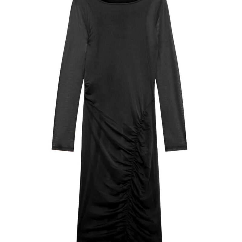 avlani Women's Printed Tulle Dress – Elegant & Lightweight