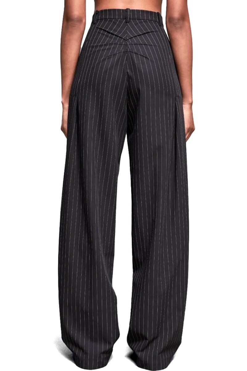 avlani Women's Pinstripe Trousers – Tailored & Chic - Image 3