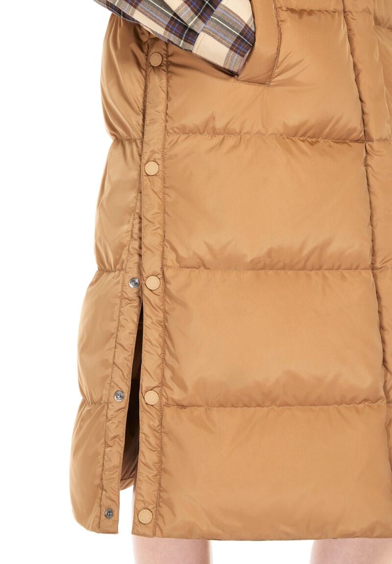 Avlani Elegant Long Taffeta Gilet – Lightweight & Stylish - Image 4