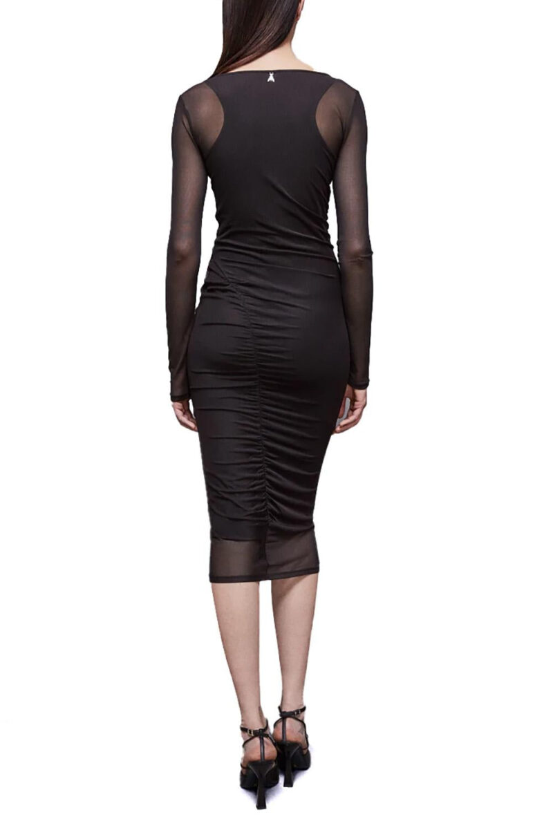 avlani Women's Printed Tulle Dress – Elegant & Lightweight - Image 3