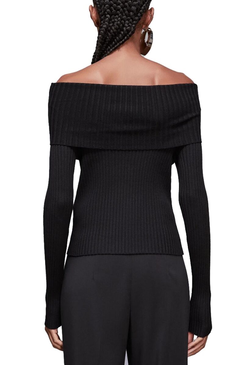 avlani Women's Essential Knit Top – Classic & Comfortable - Image 3