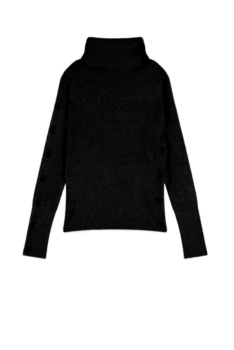 avlani Women's Button-Front Knit Top – Elegant & Cozy