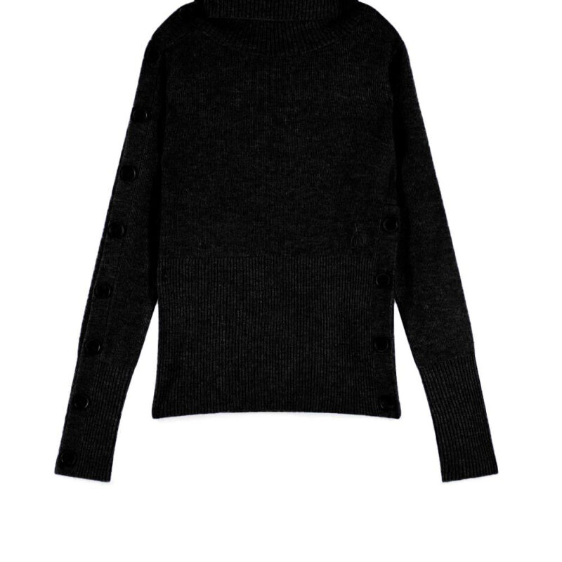 avlani Women's Button-Front Knit Top – Elegant & Cozy