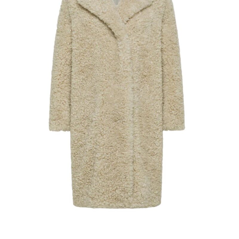 avlani Women's Luxe Lamb Wool Coat – Elegant & Warm