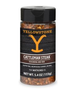 Yellowstone Cattleman Steak Seasoning and Rub. 5.4Oz