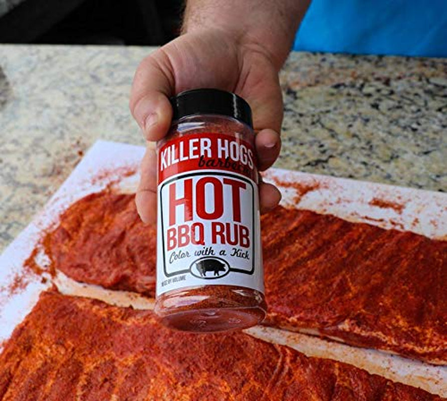 Killer Hogs HOT BBQ Rub | Championship Grill Seasoning for Beef. Steak. Burgers. Pork. and Chicken | 12 Ounces - Image 5