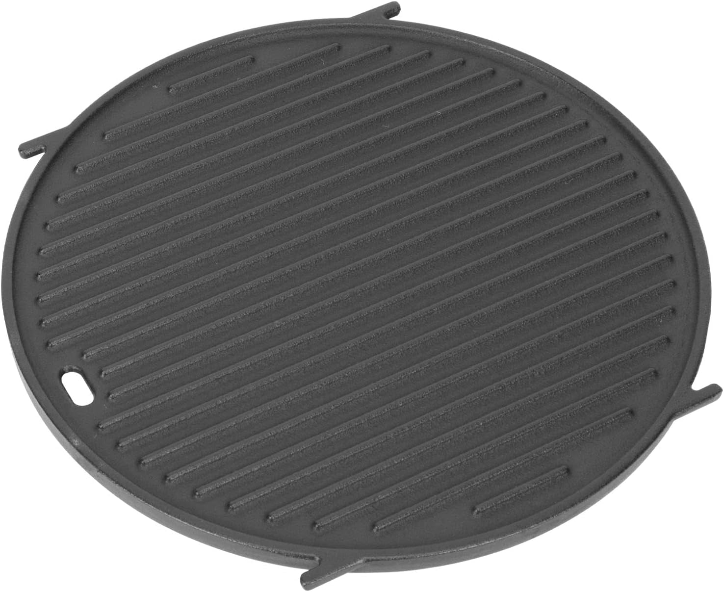8834 Cast Iron Griddle for Weber Gourmet BBQ System Sear Grate. Griddle for 22-Inch Weber Kettle Premium/Charcoal Grill 22 Smokers. for Kettle Charcoal Grill Grate 22 Inch Diameter 12