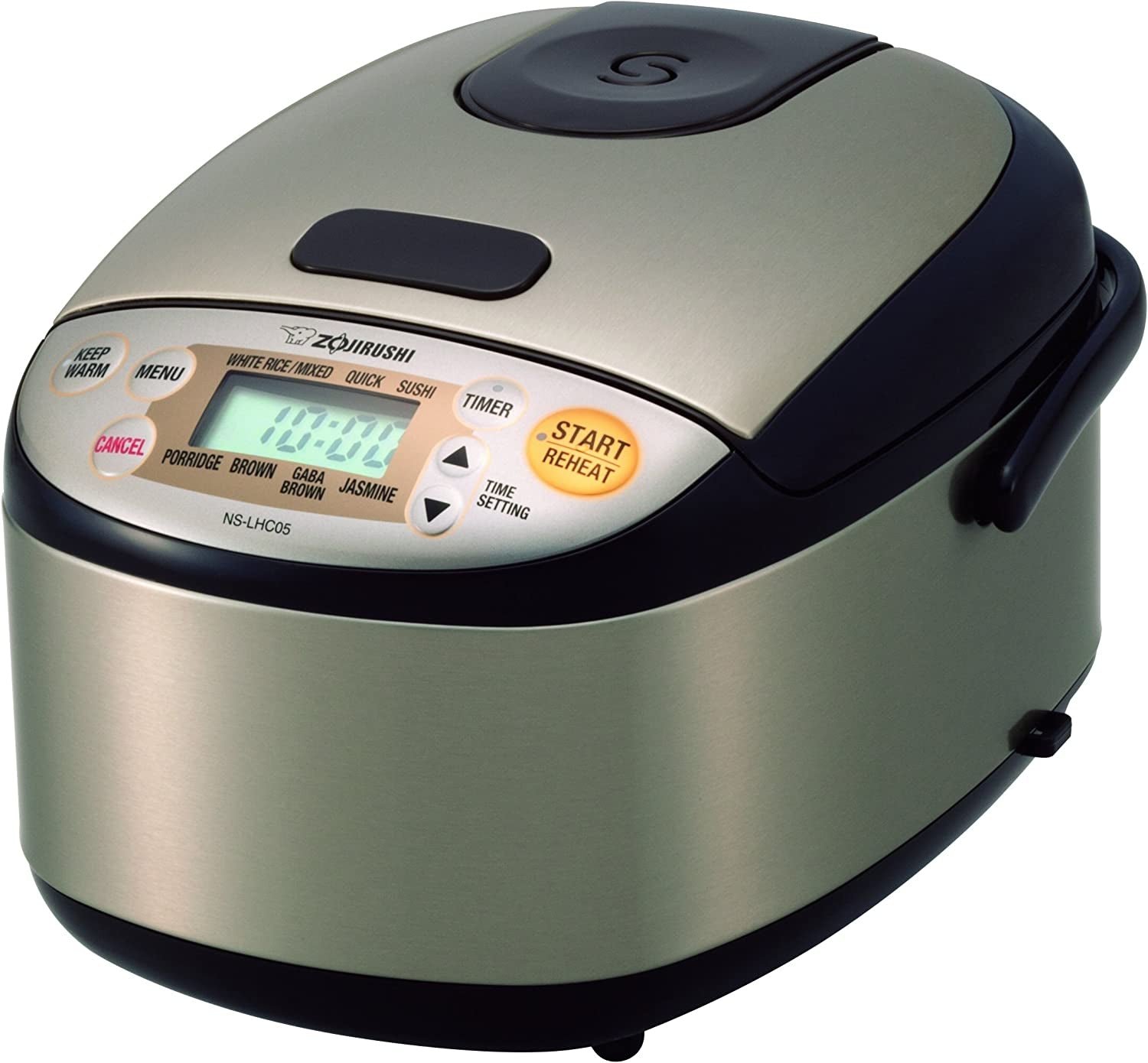 Zojirushi NS-LHC05 Micom Rice Cooker & Warmer. Stainless Dark Brown. 3 Cups Uncooked - Image 7