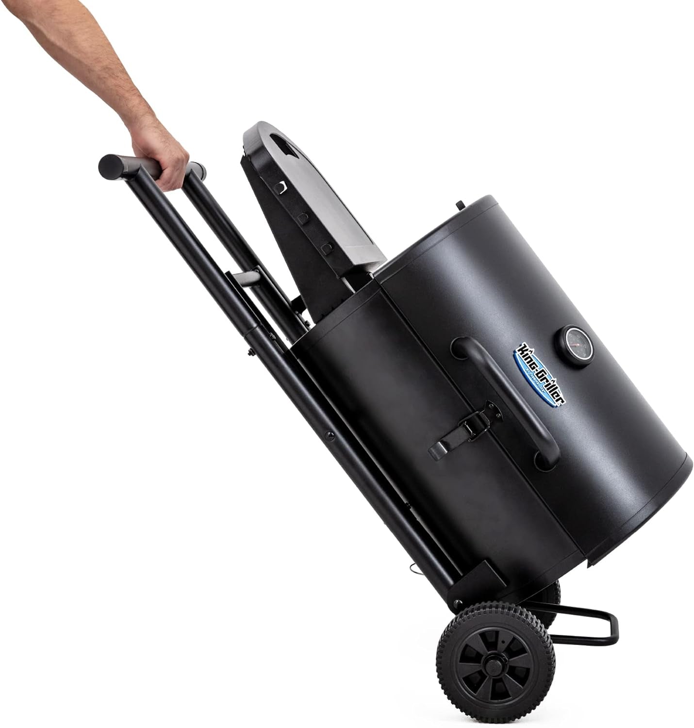 Char-Griller E1816 King-Griller Gambler Portable Charcoal Grill in Black - Image 4