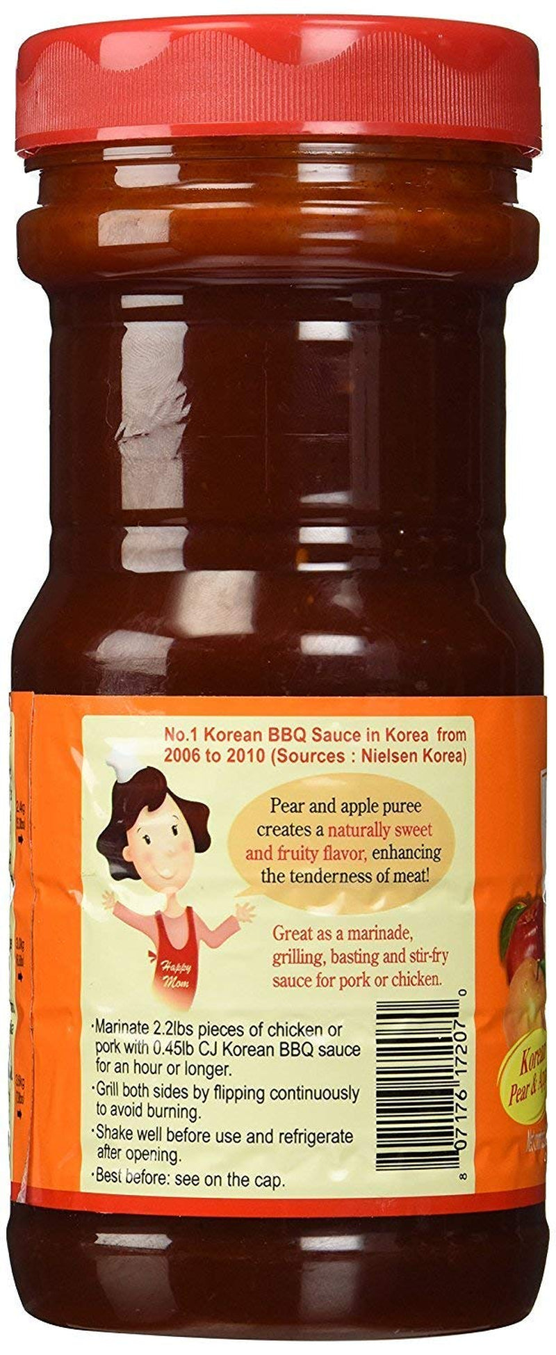 (Hot&Spicy) CJ Korean BBQ Original Sauce Chicken & Pork Marinade 29.6 Ounce (1) - Image 2