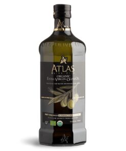 Atlas 750 Ml Organic Cold Press Extra Virgin Olive Oil with Polyphenol Rich from Morocco | Newly Harvested Unprocessed from One Single Family Farm | Moroccan EVOO Trusted by Michelin Star Chefs