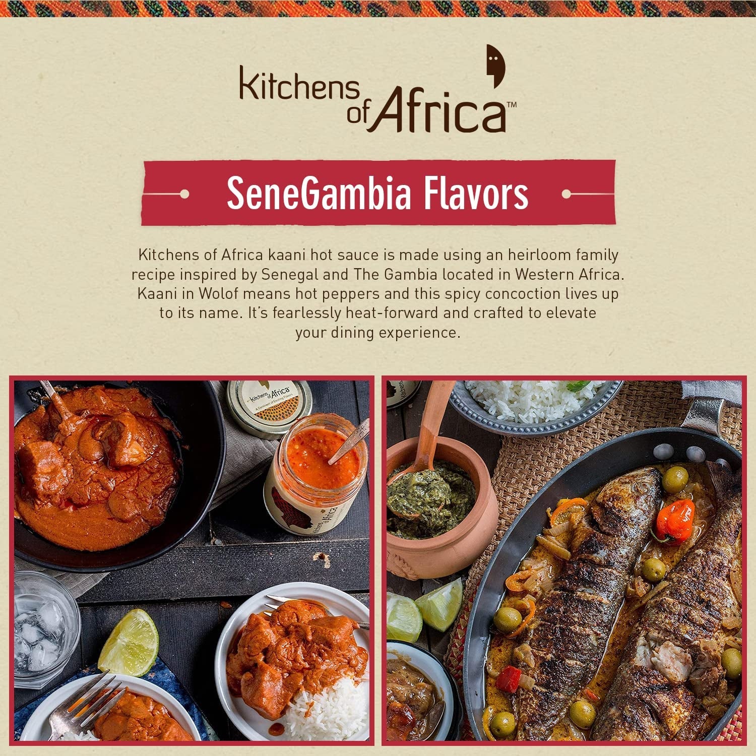 Kitchens of Africa Kaani West African Artisan Hot Sauce W/Habanero Pepper. Fresh Ginger. and Garlic. Fiery. Bold. and Piquant. yet Bright and Complex (9 Oz.) - Image 4