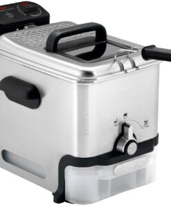 T-Fal 3.5L Deep Fryer with Oil Filtration System: 1700W Stainless Steel Fryer. Dishwasher Safe Parts. Digital Timer. Adjustable Temperature Control for Perfect Golden Crispy Results