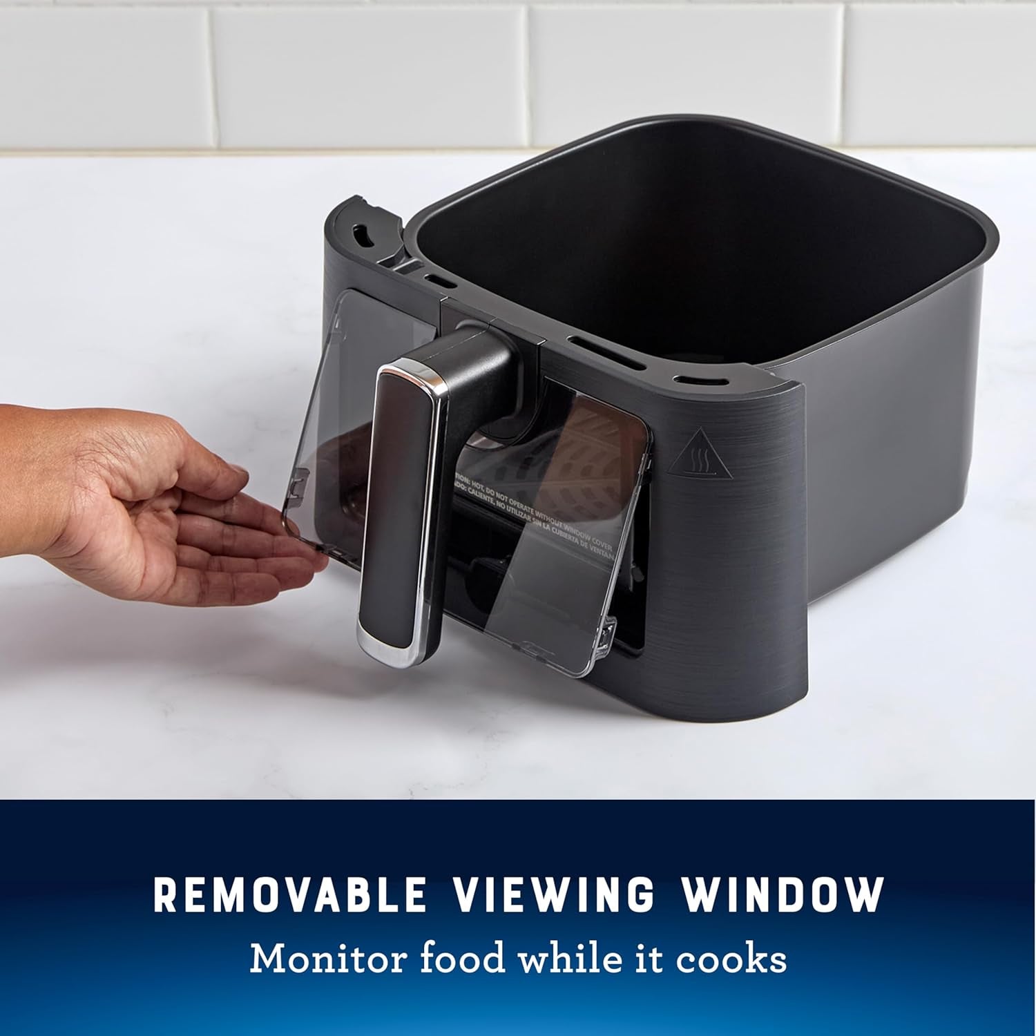 Oster Air Fryer 4 Quart Digital Air Fryer Medium with Window - Image 3