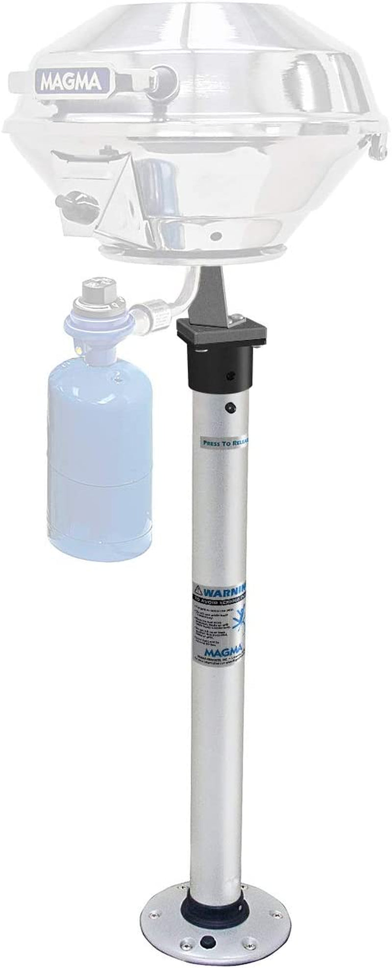 Products. A10-184. A10-184 Double Locking Pedestal Mount for Marine Kettle Grills. Multi. One Size - Image 2