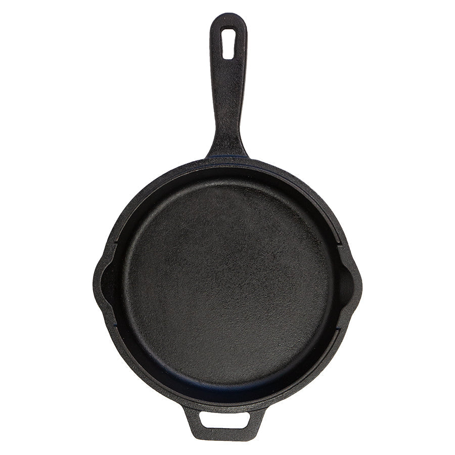 14in Cast Iron Deep Skillet with Lid - Image 3