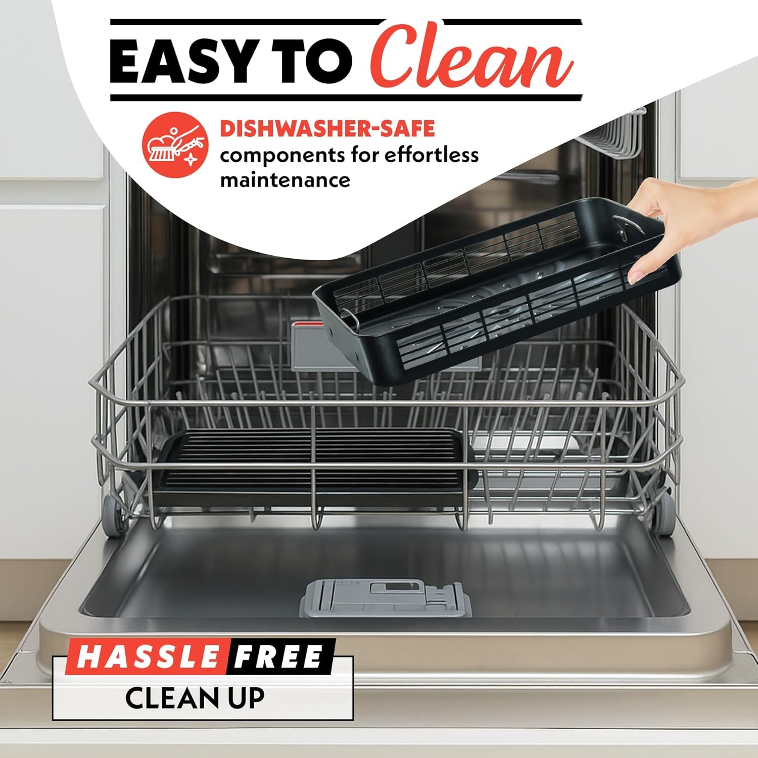 Gourmia Smokeless Indoor Grill & Air Fryer Raclette Grill with Smoke Extracting Technology for Indoor Grill Extra-Large Nonstick Cooking Electric Grill Indoor Korean BBQ Style 6 Quart Foodstation™ - Image 2