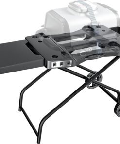 Portable Grill Cart for Ninja Woodfire Grill OG700 Series. Folding Outdoor Grill Stand for Ninja OG701. Pit Boss 10697/10724. 22 Blackstone.Traeger Ranger Griddle with Table Shelf and Basket