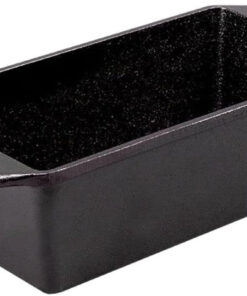 Lodge Cast Iron Loaf Pan 8.5X4.5 Inch. Black