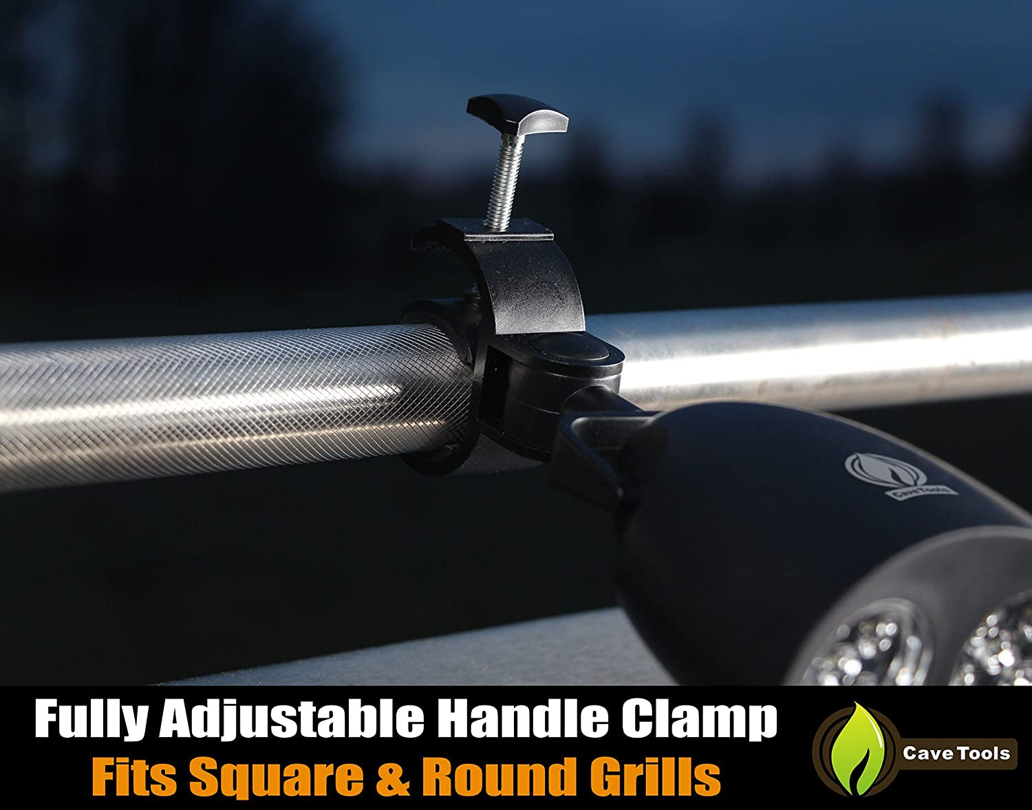 Barbecue Grill Light for Outdoor Grill - Fits round & Square Bars on Any BBQ Pit - 10 LED for Grilling at Night - BBQ Grill and Smoker Accessories - Image 4