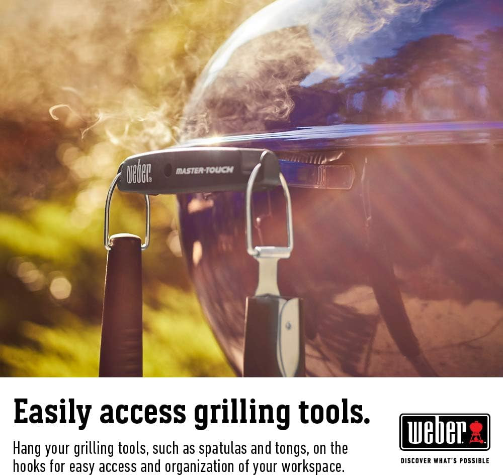 Weber Master-Touch Charcoal Grill. Deep Ocean Blue - Image 11