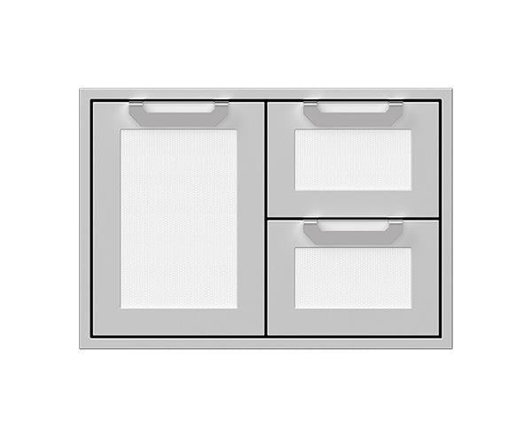 Hestan: 36 Double Drawer and Storage Door Combo - Image 3
