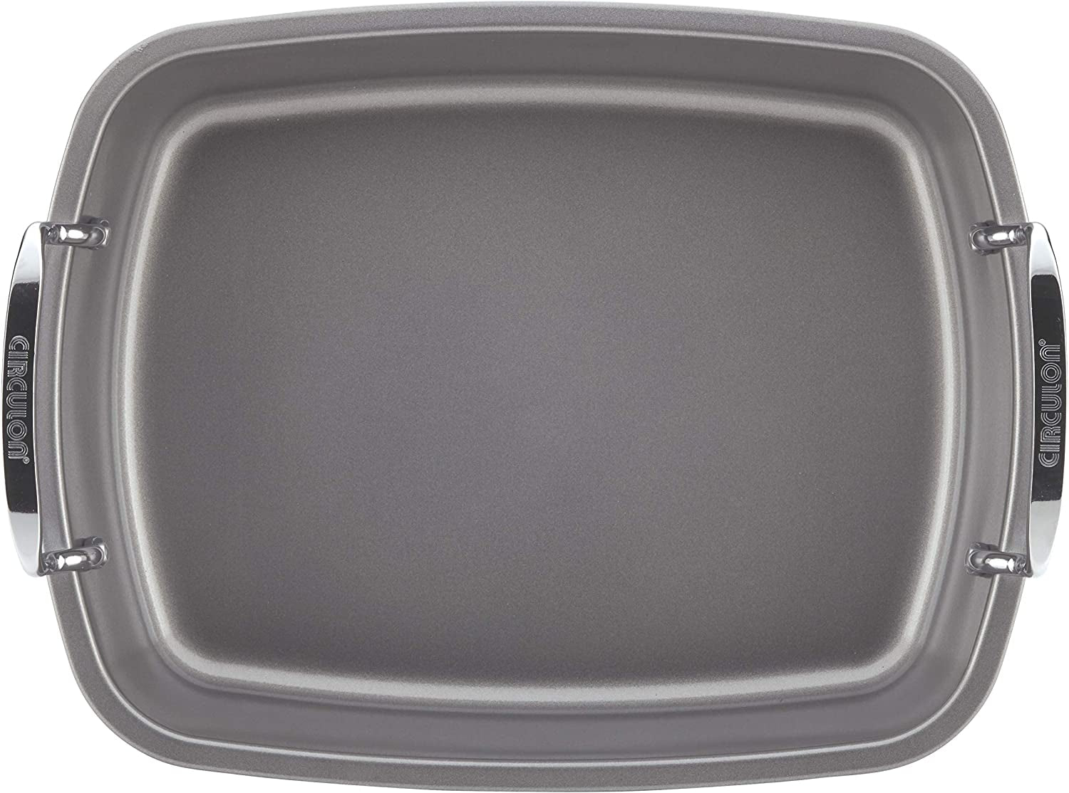 Circulon Nonstick Roasting Pan / Roaster with Rack - 17 Inch X 13 Inch. Gray - Image 13