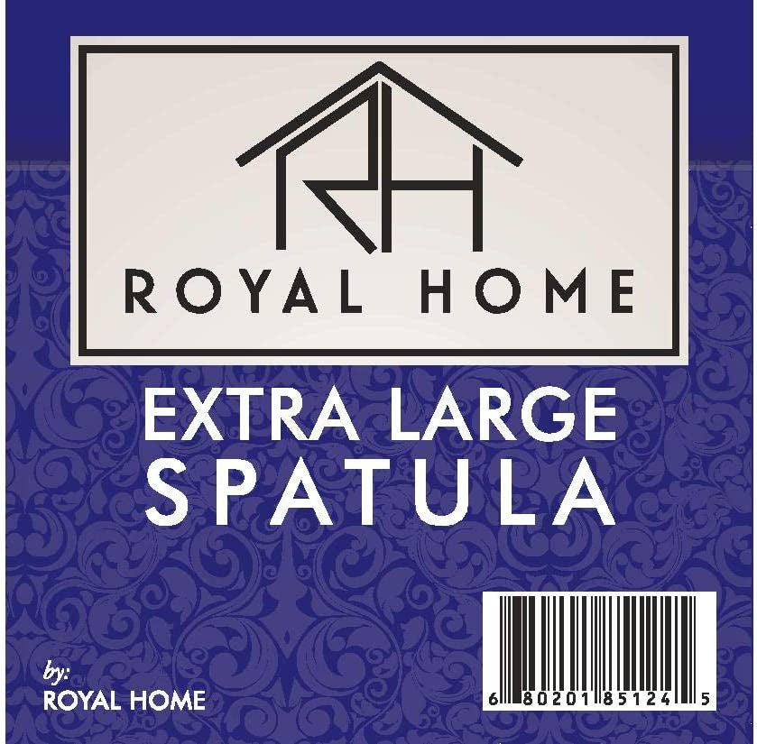 8 Extra-Large Sturdy Stainless Steel Spatula with Strong Wooden Handle – Professional Food Flipper Scraper for Grilling. Cooking. Baking for Your Home Kitchen and Restaurants - Image 8