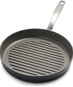 Chatham Hard Anodized Healthy Ceramic Nonstick. 11 Grill Pan. Pfas-Free. Dishwasher Safe. Oven Safe. Gray