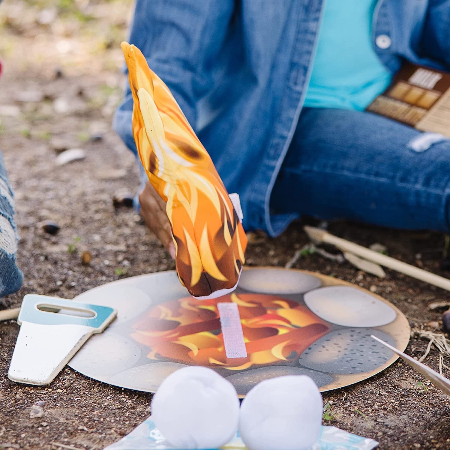 Melissa & Doug Let'S Explore Campfire S'Mores Play Set - Play Campfire Sets for Kids Ages 3+ - Image 7