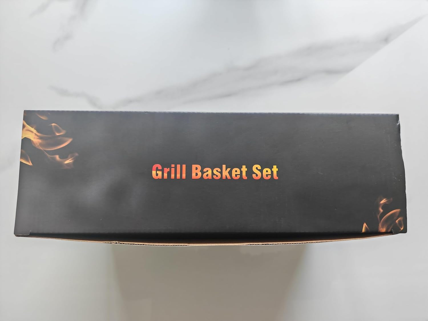 Grill Basket Set(Rectangular+Hexagon). Removable Wooden Handle. 304 Stainless Steel. Rolling Grilling Net. BBQ Accessories Tools for Vegetables Shrimp. Outdoor Cooking Camping. Birthday Gifts for Men Dad Husband - Image 9