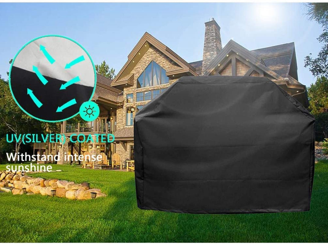 Samhe Grill Cover. 75-Inch Waterproof UV Resistant Heavy Duty BBQ Gas Grill Cover for Nexgrill Brinkmann Weber Char-Broil and More - Image 4