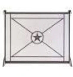 Pilgrim: Western Star - Dist. BronzeBrown Suede Leather  - 40W x 32.5H