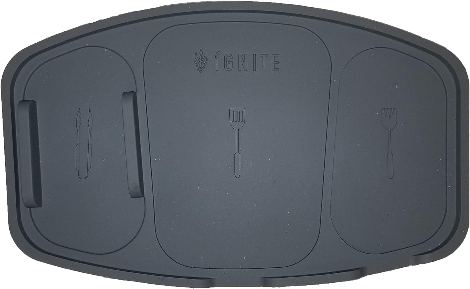 Ignite Silicone Grilling Trivet Is a 100% Nonslip Silicone Tool That Holds Tongs. Spatula & BASTING Brush Preventing Them from Contamination on the Grill'S Surface and Also Keeps Your Grill Clean.