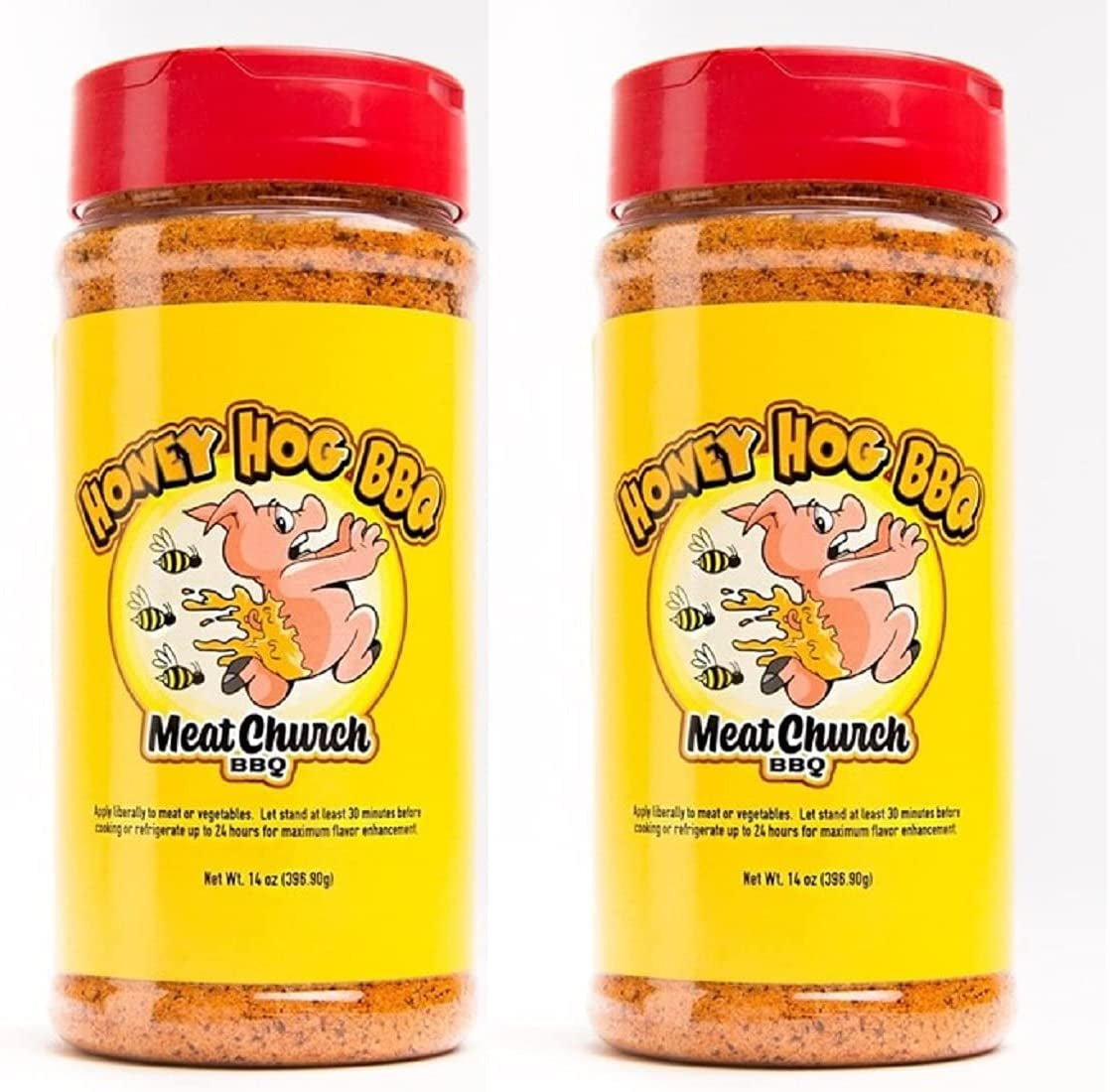 BBQ Rub Combo & BBQ Rub Combo: Two Bottles of Voodoo (14 Oz) BBQ Rub and Seasoning for Meat and Vegetables. Gluten Free. Total of 28 Ounces - Image 2