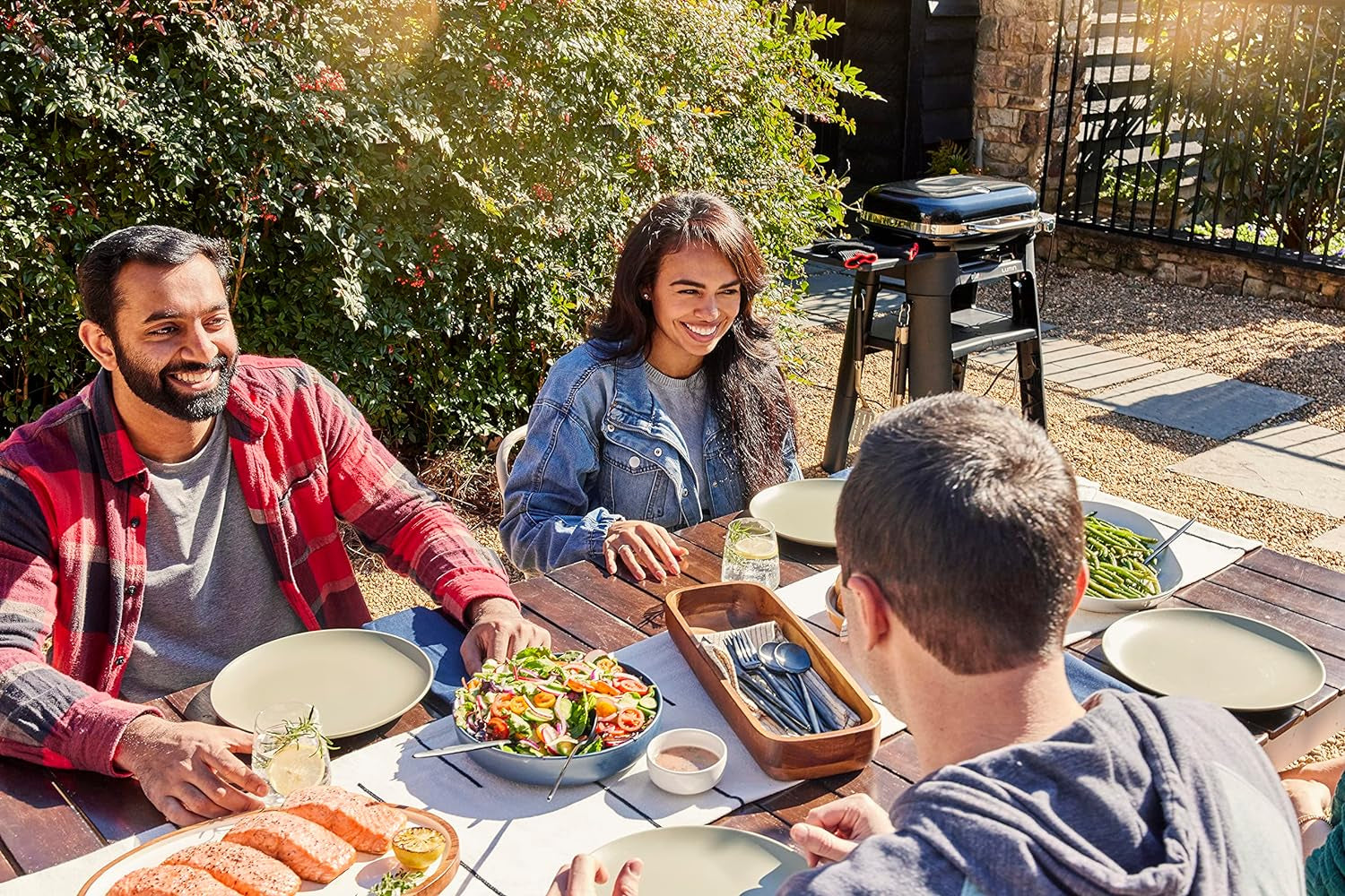 Lumin Compact Outdoor Electric Barbecue Grill. Black - Great Small Spaces Such as Patios. Balconies. and Decks. Portable and Convenient - Image 14