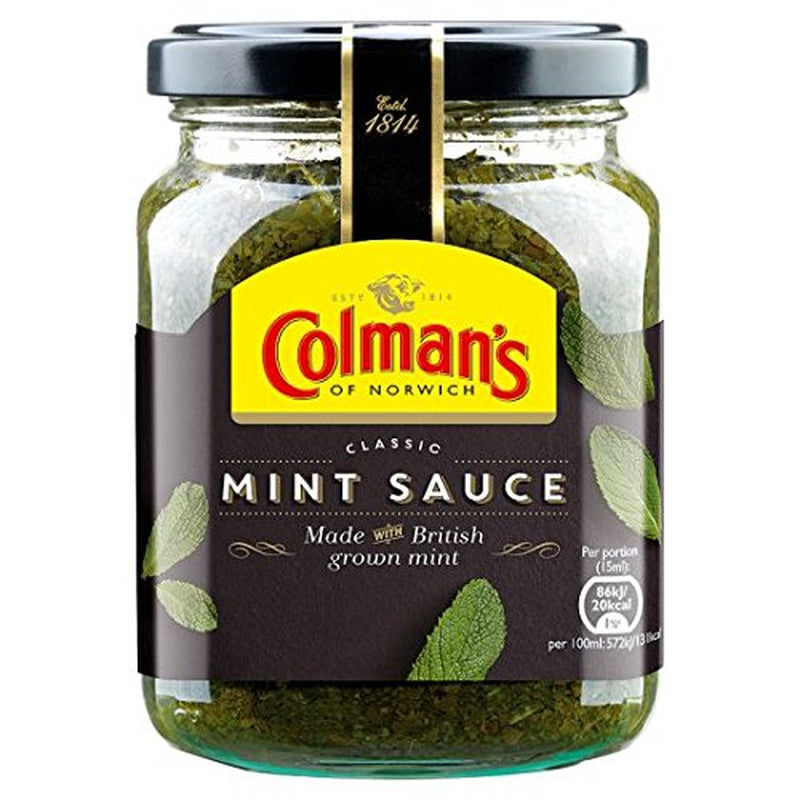 Original Colmans Classic Mint Sauce Imported from the UK England Colmans of Norwich - Image 2