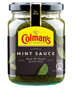 Original Colmans Classic Mint Sauce Imported from the UK England Colmans of Norwich