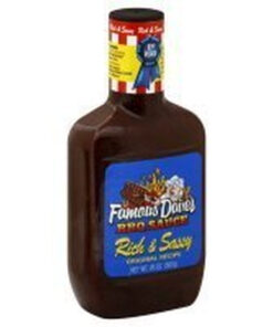 Famous Dave'S BBQ Sauce. Rich & Sassy. Original Recipe.20 Oz. (Pack of 2) by Famous Dave'S