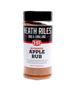 Heath Riles BBQ Apple Rub Seasoning. Champion Pitmaster Recipe. Shaker Spice Mix. 12 Oz.