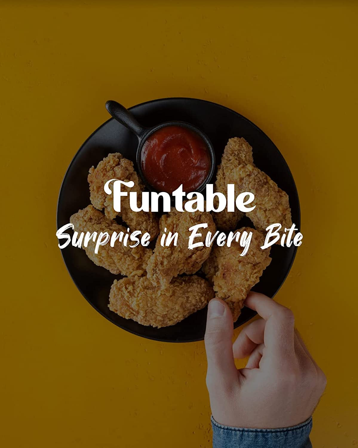 Funtable Delicious Korean Chicken Sauce (14.1Oz. Pack of 1) - Authentic Korean Flavor. Low-Calorie Sticky & Tangy Sauce. Ideal for Fried Chicken. Nuggets. Dipping & More - Image 6