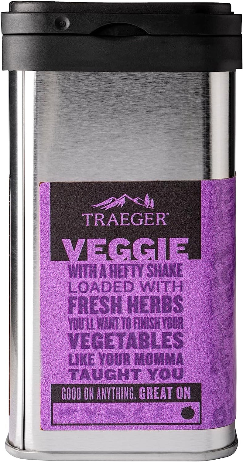 Traeger Grills SPC182 Veggie Rub with Garlic & Herb Light Pink Label 6.75 Ounce (Pack of 1) - Image 3