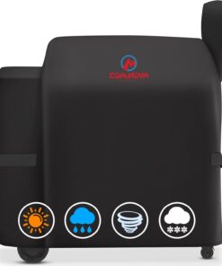 Grill Cover for Traeger Pro 34 & 780 Series - 600D Wood Pellet Smoker Cover for Traeger Waterproof & Heavy Duty. Premium Pellet BBQ Cover for Traeger Pro 34. Pro 780. Texas. Z Grills and More