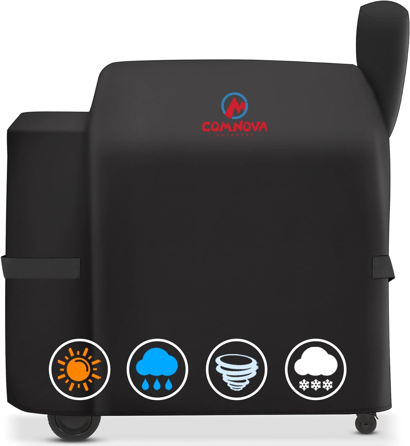 Grill Cover for Traeger Pro 34 & 780 Series - 600D Wood Pellet Smoker Cover for Traeger Waterproof & Heavy Duty. Premium Pellet BBQ Cover for Traeger Pro 34. Pro 780. Texas. Z Grills and More