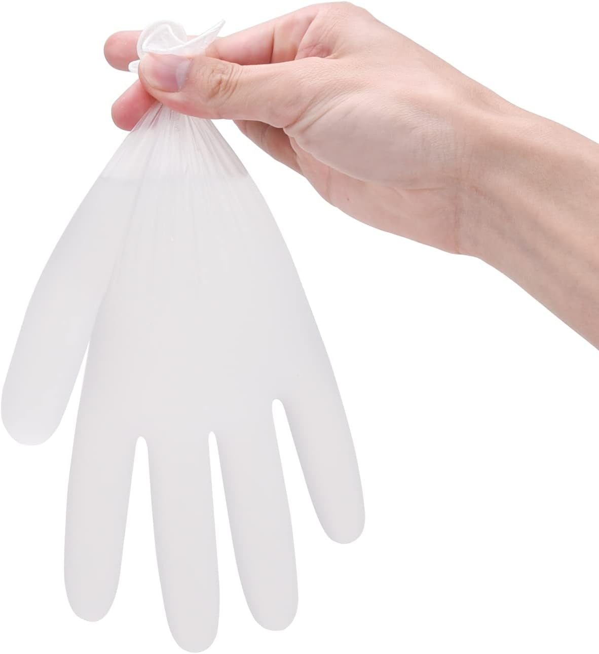 Clear Vinyl Exam Gloves. Latex-Free. Disposable Medical Gloves. Cleaning Gloves. Food Safe. Powder-Free. 4 Mil - Image 4