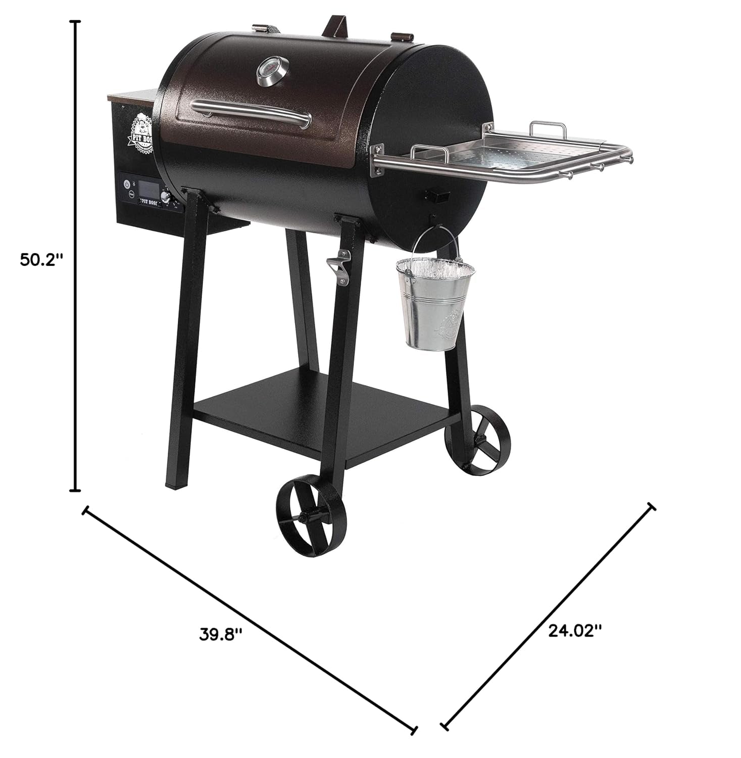 Pit Boss PB440D2 Wood Pellet Grill. 440 SERIES. Black - Image 2