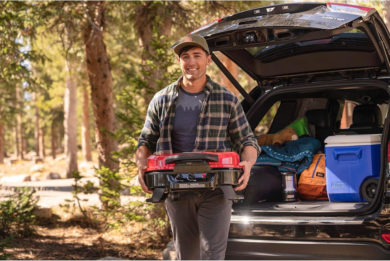 Coleman Roadtrip 225 Portable Tabletop Propane Grill Gas Grill with 2 Adjustable Burners Instastart Ignition and 11000 Btus of Power; 225 Sq. In. Cooking Area - Image 7