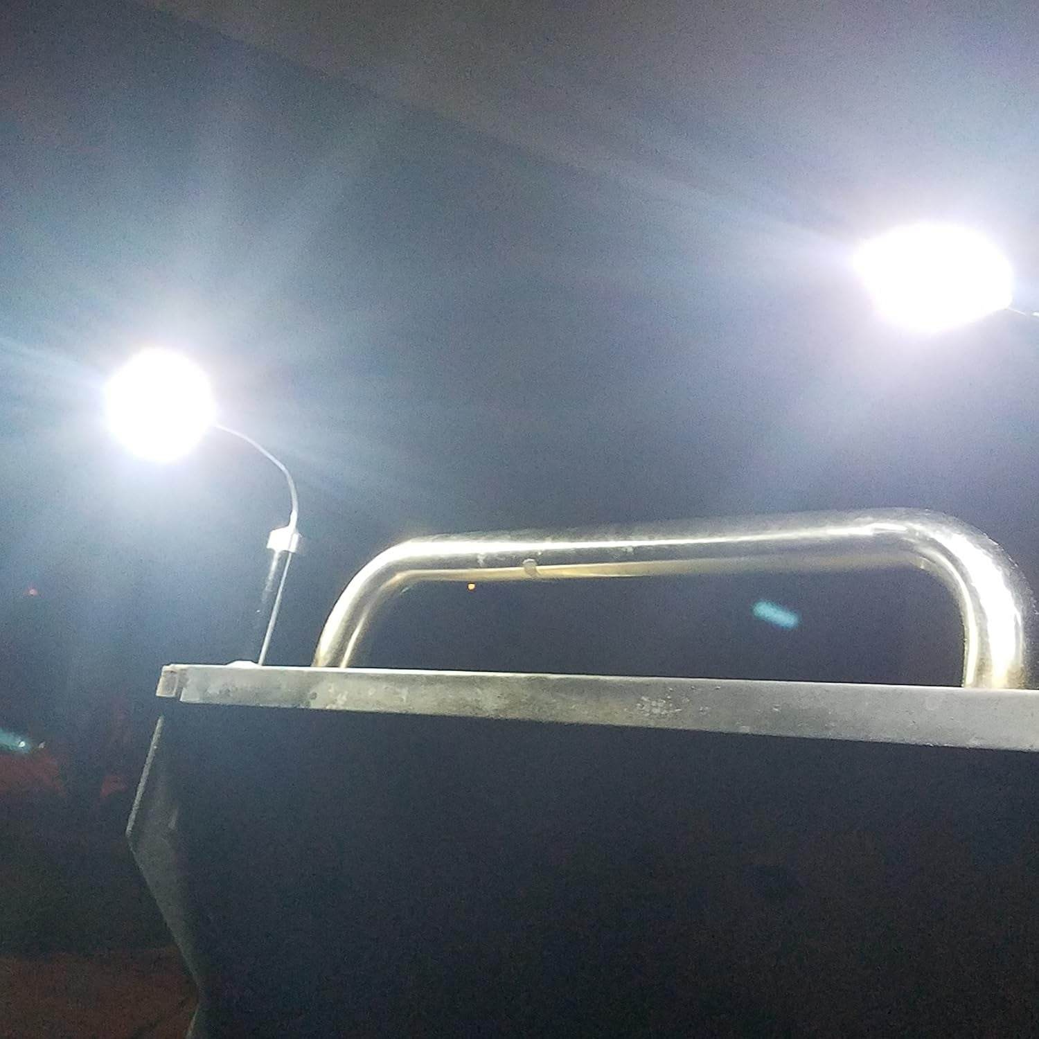 - Magnetic Barbecue BBQ Light Set for Grilling - 6 Alkaline AAA Batteries Included - Works on All Grills with an Exception to Stainless Steel. - Image 6