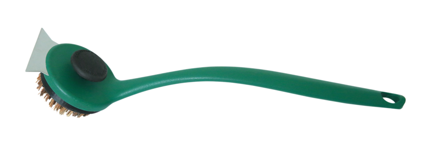 Big Green Egg: Long Handle Scrubber. Palmyra Bristles